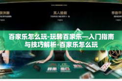 百家乐怎么玩-玩转百家乐—入门指南与技巧解析-百家乐怎么玩