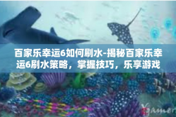 百家乐幸运6如何刷水-揭秘百家乐幸运6刷水策略，掌握技巧，乐享游戏-百家乐幸运6如何刷水