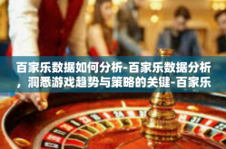 百家乐数据如何分析-百家乐数据分析，洞悉游戏趋势与策略的关键-百家乐数据如何分析
