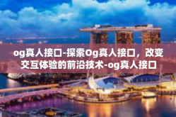 og真人接口-探索Og真人接口，改变交互体验的前沿技术-og真人接口