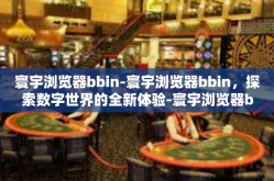 寰宇浏览器bbin-寰宇浏览器bbin，探索数字世界的全新体验-寰宇浏览器bbin