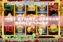 PA电子-基于PA电子，迈向数字化转型的核心动力-PA电子