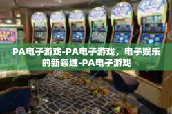 PA电子游戏-PA电子游戏，电子娱乐的新领域-PA电子游戏