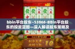 bbin平台股东~53866-BBin平台股东的投资蓝图—深入解读股东策略及53866事件洞察-bbin平台股东~53866