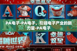PA电子-PA电子，引领电子产业的新力量-PA电子