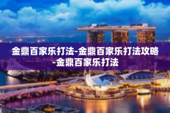 金鼎百家乐打法-金鼎百家乐打法攻略-金鼎百家乐打法
