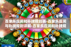 百家乐庄闲和补牌规则表-百家乐庄闲与补牌规则详解-百家乐庄闲和补牌规则表