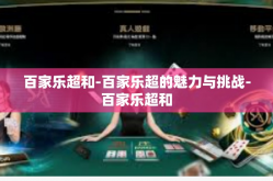 百家乐超和-百家乐超的魅力与挑战-百家乐超和