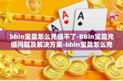 bbin宝盈怎么充值不了-BBin宝盈充值问题及解决方案-bbin宝盈怎么充值不了