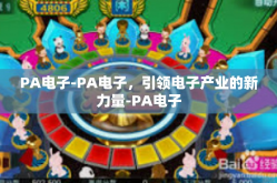 PA电子-PA电子，引领电子产业的新力量-PA电子