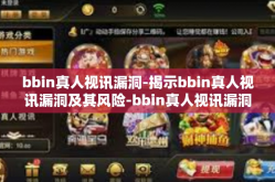 bbin真人视讯漏洞-揭示bbin真人视讯漏洞及其风险-bbin真人视讯漏洞