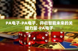 PA电子-PA电子，开启智能未来的关键力量-PA电子