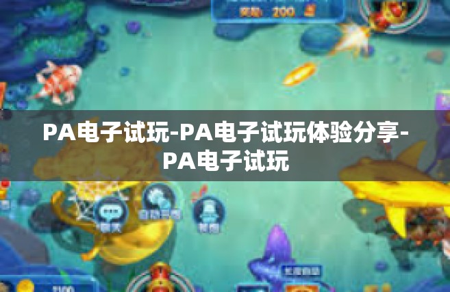 PA电子试玩-PA电子试玩体验分享-PA电子试玩