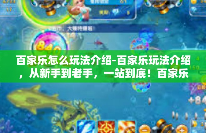 百家乐怎么玩法介绍-百家乐玩法介绍，从新手到老手，一站到底！百家乐怎么玩法介绍