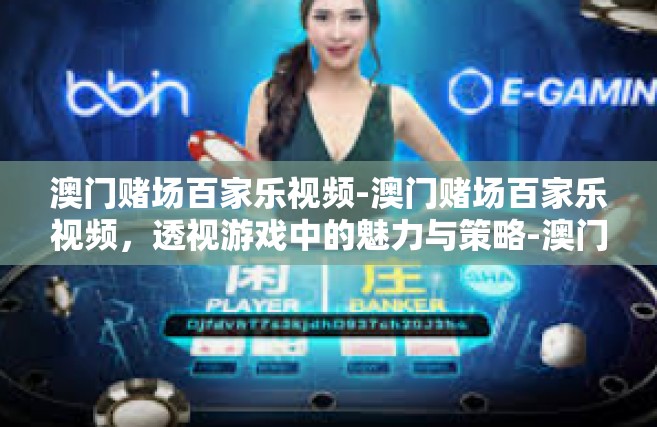 澳门赌场百家乐视频-澳门赌场百家乐视频，透视游戏中的魅力与策略-澳门赌场百家乐视频