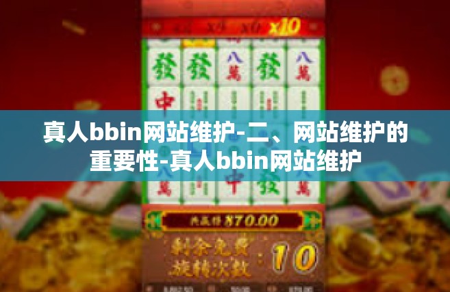 真人bbin网站维护-二、网站维护的重要性-真人bbin网站维护