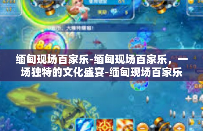 缅甸现场百家乐-缅甸现场百家乐，一场独特的文化盛宴-缅甸现场百家乐